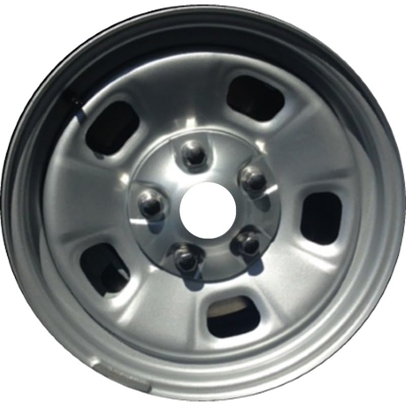 17" 17x7" Reconditioned Factory OEM Silver Steel Wheel Rim for 2013-2018 Dodge Ram 1500; 2019-2024 Ram 1500 Classic | 2449