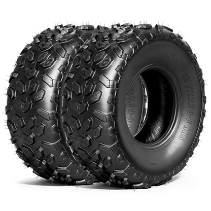 19x7-8 ATV/UTV Tires, Set of 2, 19x7x8 Mini Bike Tires, 4PR