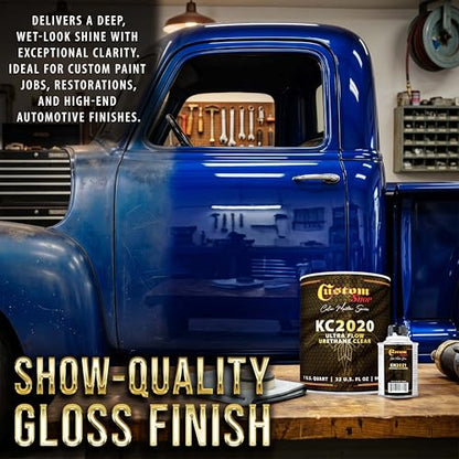 Custom Shop Ultra Flow Urethane Clearcoat with KH2021 Hardener, Quart Kit - size: Quart Kit