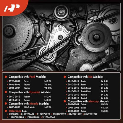 A-Premium Serpentine Belt 6-Rib 85.08 In