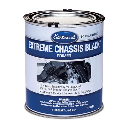 Eastwood Extreme Chassis Black Primer Quarts Improves Chips Resistance