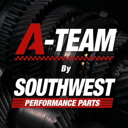 A-Team Performance Radiator Electric Cooling Fan - Electric Radiator Fan Kit for Cars - Reversible Push-Pull Assembly, 3000 CFM - Thermostat & Mounting Kit - 16 in, 12V, 8-Blade