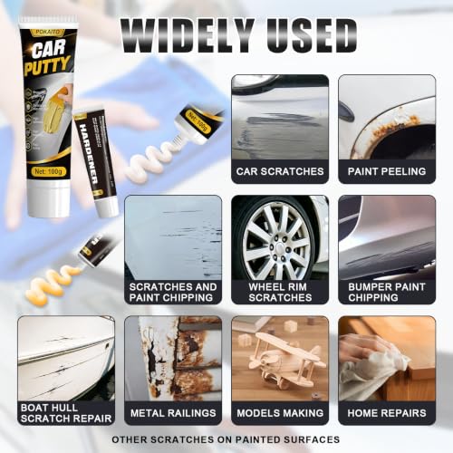 Auto Body Filler for Repair Dent & Scratch on Aluminum Fiberglass