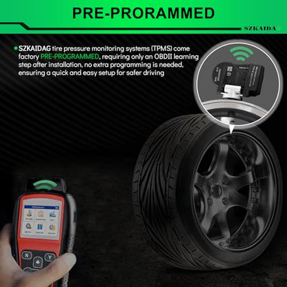433 MHZ Pre-Programmed TPMS Sensor for:-Dodge Charger Challenger - size: 56029398AB
