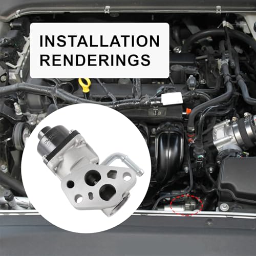 EGV1025 EGR Exhaust Gas Recirculation Valve Fit for Ford Escape Focus