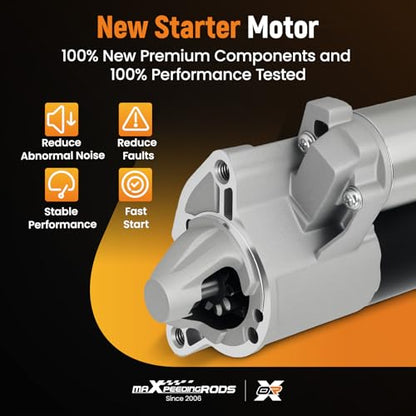 maXpeedingrods 19133N Starter Motor for Dodge Nitro 2010-2011 - style: 19133N