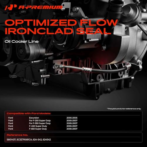 A-Premium Automatic Transmission Oil Cooler Line Hose Assembly