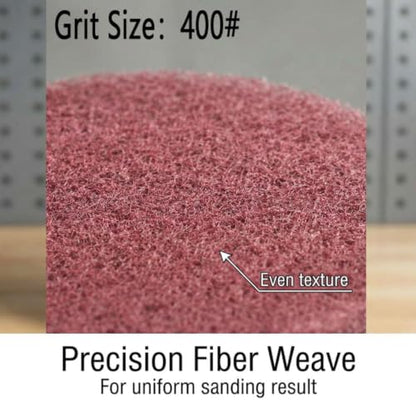 20 Pcs 5" Drill Brush Scrubber Scouring Pads (400#) - style: Red - 400#