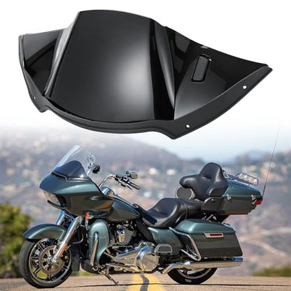 Vivid Black Fairing Air Duct, Air Duct Baffle and Actuator Assembly Kit Compatible with Harley Davidson Road Glide 2015-2023