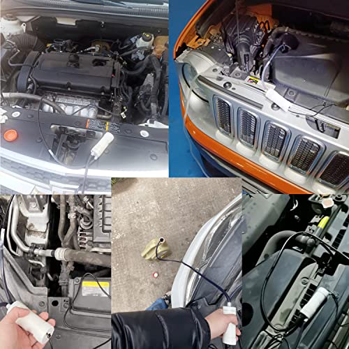 Oil Pump Extractor Portable Fluid Change Syringe with Hose Automotive Engine Oil Pump Water Fluid Change Tool No Mess No Leaks No Overfills 5V DC USB