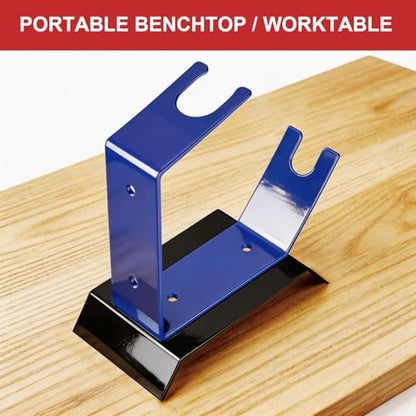 Spray Gun Holder, Gravity Feed HVLP Stand, Benchtop & Wall Mount