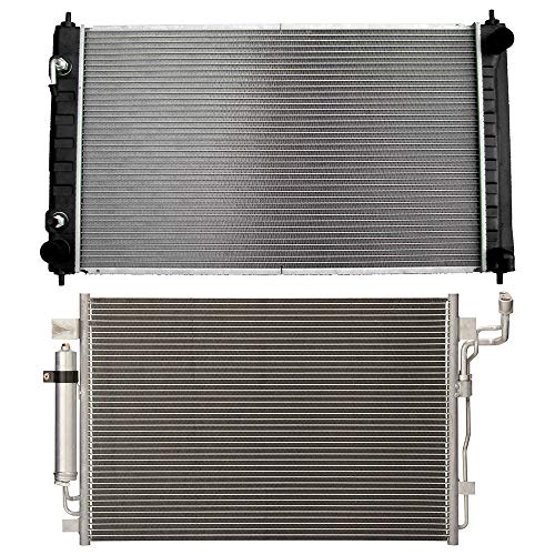 OCPTY 2988 Radiator 3639 Condenser FIt for 2007-2012 for Nissan for Altima