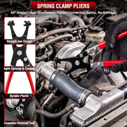 13-Piece Electrical Disconnect Pliers Kit for Cars - size: 13Pcs