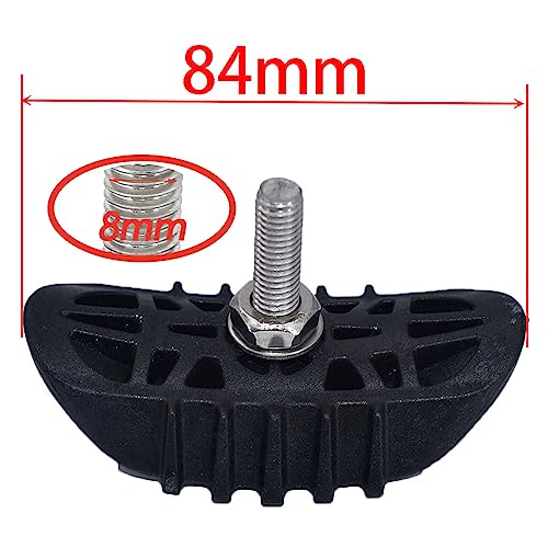 Tyre Rim Lock for Dirt Bike, Tyre Safe Bolt 1.6" 1.85" 2.15" 2.50" Inner Tire Lock Fits for Pit Monkey Bike Motorcycle Wheel (1.85"-Black) - size: 1.85''-Black