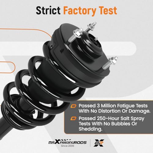 maXpeedingrods 4Pc Front Strut Rear Shock for Chevy Silverado 1500 - size: 4x Front Strut+Rear Shock