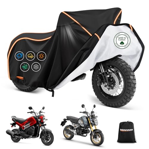 Motorcycle Cover for Honda Grom Monkey Navi Kawasaki Pro Benelli - size: for Honda Grom MSX125