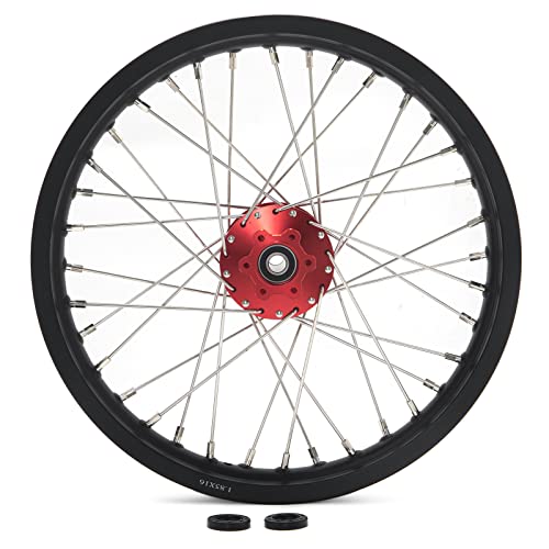 TOFR CNC 16"x1.85" Rear Wheel Rim Hub for Sur-Ron Light Bee X/S - color: Red, size: 16" Rear