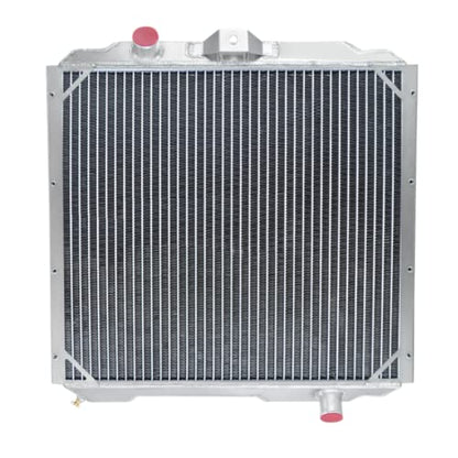 Full Aluminum Radiator compatible with 2002 2003 2004 Hummer H1 6.5L V8 Engine DIESEL 3 Row Core Radiators - size: 3 Row Radiator+CNC 1.3Bar Cap