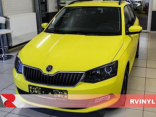 Avery Dennison SW900 236-O Gloss Ambulance Yellow Supreme Wrapping Film Vinyl Vehicle Car Wrap Sheet Roll - (12" x 60") - color: Gloss Ambulance Yellow, size: 1ft x 5ft