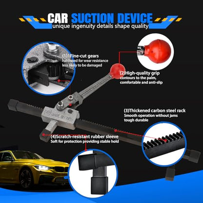 Dent Remover Tool for Car,Car Dent Repairing Tool Sheet Metal Puller Automobile Dent Removal Tool Lifter Paintless Glue Puller Tabs Manual Expander, Auto Body Repair Kit for Cars & Sheet Metal Repair