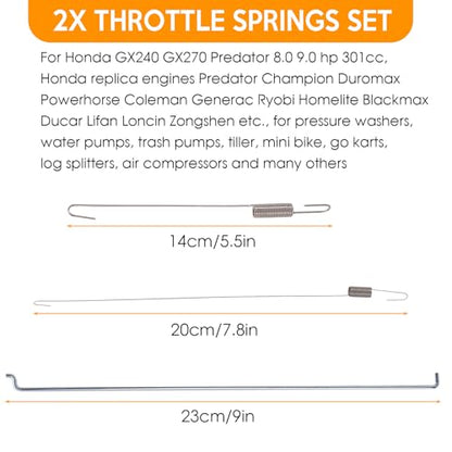 36 Pack Throttle Return Springs for Honda Briggs Engine