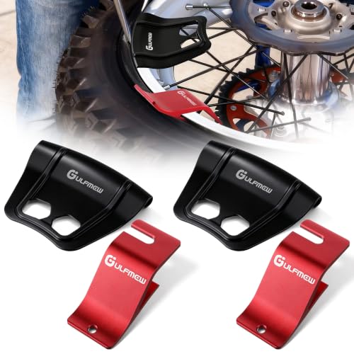 Motorcycle Tire Changing Tool Kit, Double Hole, Black & Red, 4 Pcs - color: Black & Red