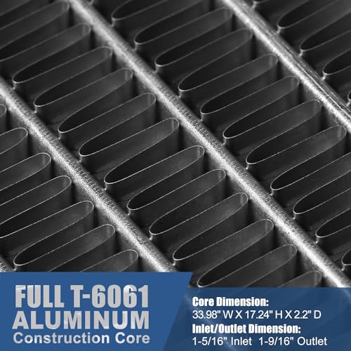 Auto Dynasty 624 Radiator for 1988-1993 Chevy GMC C/K Series Suburban Yukon - color: 88-93 Blazer C/K Pickup/Yukon