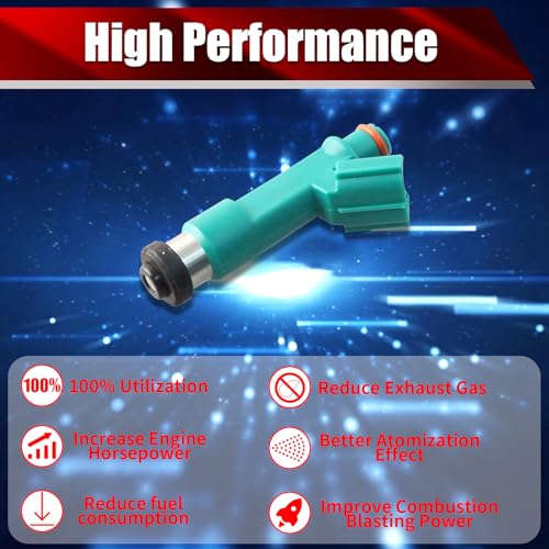 Set of 4 Fuel Injectors 15710-78K00 FJ1094 Replacement - size: FJ1094