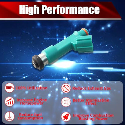 Set of 4 Fuel Injectors 15710-78K00 FJ1094 Replacement - size: FJ1094