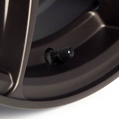 Circuit Performance Shorty Black Valve Stems TR412 TR-412 22mm Low Profile (40 Pieces)