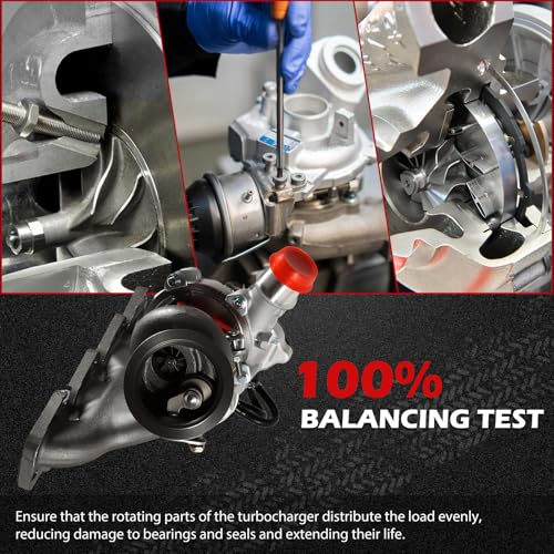 55565353 Turbo Charger Fit for 2011-2015 Chevy Cruze 1.4L, 2013-2021 Trax, 2013-2021 Buick Encore, 2012-2020 Sonic, 2016 Cruze Limited, Turbocharger Replace for 781504-0001 - size: Turbo w/ Gasket Kits