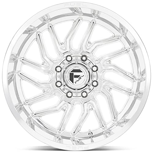 FUEL OFF-ROAD D809 HURRICANE 20X9, 5X5.0, 5.04, 1mm POLISHED MILLED - D80920907550 - color: POLISHED MILLED, size: 20X9, 5X5.0, 5.04, 1mm