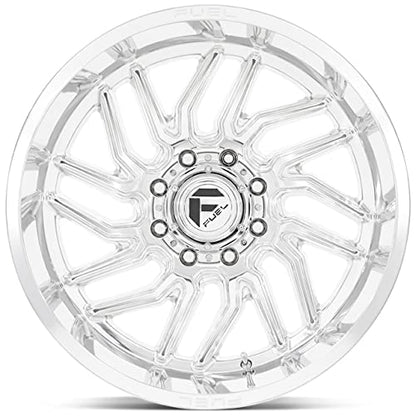 FUEL OFF-ROAD D809 HURRICANE 20X9, 5X5.0, 5.04, 1mm POLISHED MILLED - D80920907550 - color: POLISHED MILLED, size: 20X9, 5X5.0, 5.04, 1mm