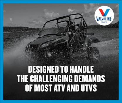 Valvoline 4-Stroke ATV UTV 10W-40 Motor Oil 1 Quart - size: 1 QT