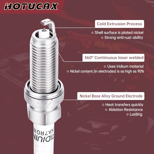 UF712 Ignition Coils & Spark Plugs Tune Up Kit, 4 Pack - size: UF712 & Spark Plugs
