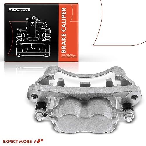 A-Premium Front Left Driver Disc Brake Caliper with Bracket - style: Front Driver