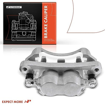 A-Premium Front Left Driver Disc Brake Caliper with Bracket - style: Front Driver