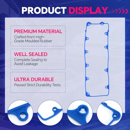 Valve Cover Gasket Set for Ford F-150 Expedition Mustang 4.6L V8 - size: VS50564R