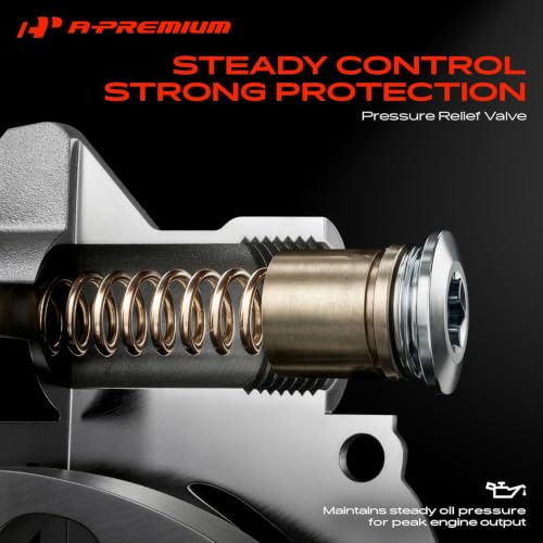 A-Premium Standard Volume Oil Pump Compatible with Chevrolet - style: Standard Volume