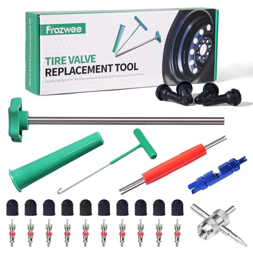 Valve Stem Quick Removal Tool Kit,Non-Dismount Tire Replacement - size: 2 Set Tools
