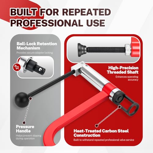 BILITOOLS Valve Spring Compressor Tools with LS Series Adapter, 8-Piece - size: 8pcs-Heavy Duty