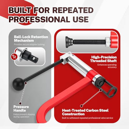 BILITOOLS Valve Spring Compressor Tools with LS Series Adapter, 8-Piece - size: 8pcs-Heavy Duty