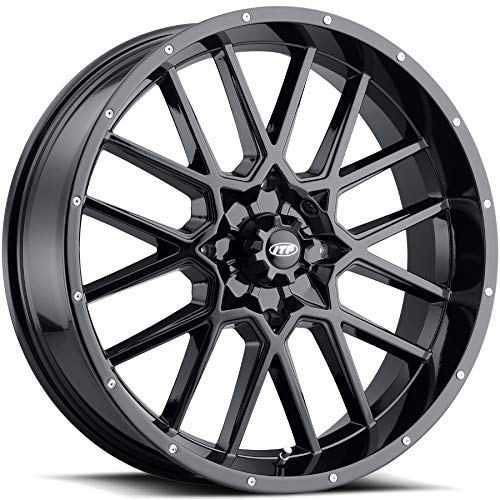 ITP Hurricane UTV Wheels/Rims Gloss Black 20" Polaris RZR 1000 XP/Ranger XP 900/1000