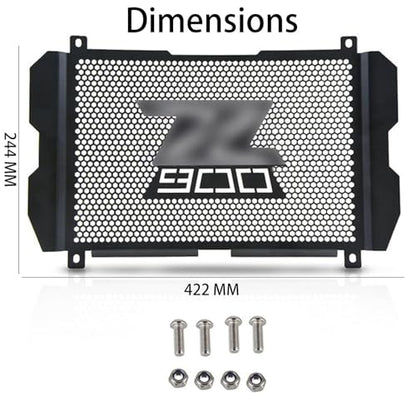 Z900 2026 Motorcycle Radiator Grille Grill Guard Protective Cover Grill - color: Radiator Grille Guard Cover-black