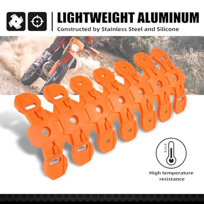 NICECNC Motorcycle Exhaust Heat Shield Guard/Silencer Protector