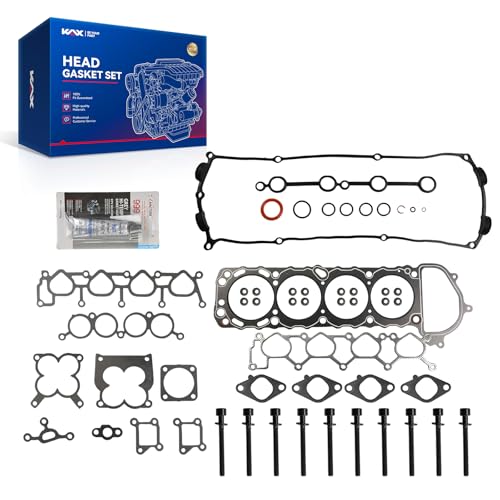 KAX Engine Cylinder Head Gasket Set Fit for Nissan Frontier 1998-2004 2.4L - size: HS26171PT1