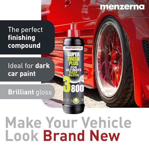 menzerna Super Finish Plus 3800 I Car Polishing I Deep Gloss Polish - color: 8oz.