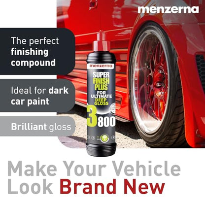 menzerna Super Finish Plus 3800 I Car Polishing I Deep Gloss Polish - color: 8oz.