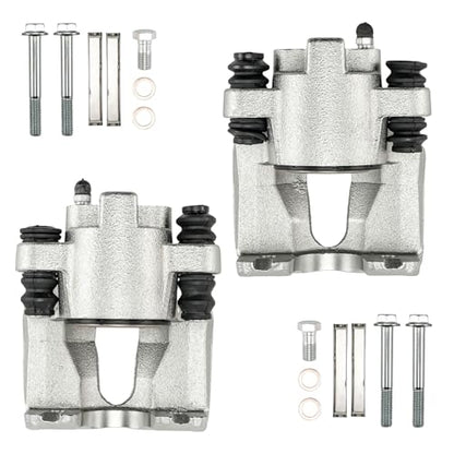 Torchbeam Rear Brake Caliper Left&Right w/Bracket Fit for F-150/F-250 - size: 18-4678, 18-4679