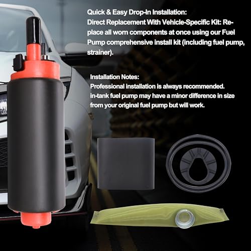 Intank Fuel Pump AM136612 AUC11498 Compatible with John Deere Gator - style: AUC11498